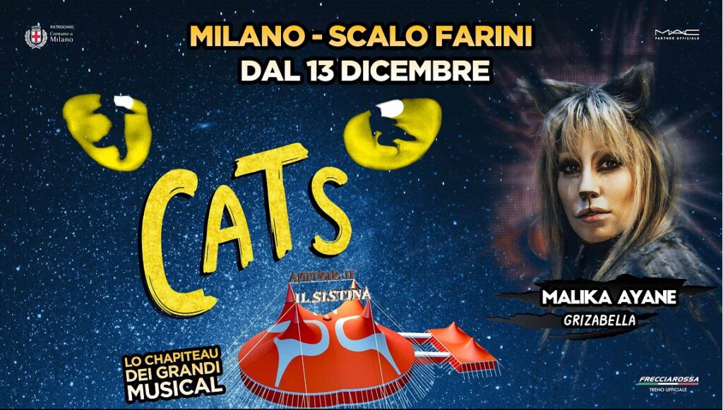 CATS-MILANO-1024x581 Il 13 dicembre a Milano l’inaugurazione de “Il Sistina Chapiteau” con CATS