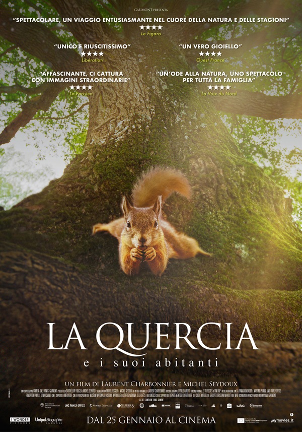 LA-QUERCIA-E-I-SUOI-ABITANTI-FILM La quercia e i suoi abitanti, al cinema dal 25 gennaio