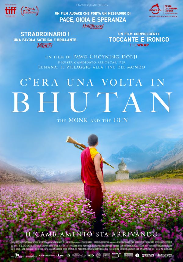 CeraUnaVoltaInBhutan-ArtworkITA-web C’ERA UNA VOLTA IN BHUTAN: al cinema dall’11 aprile