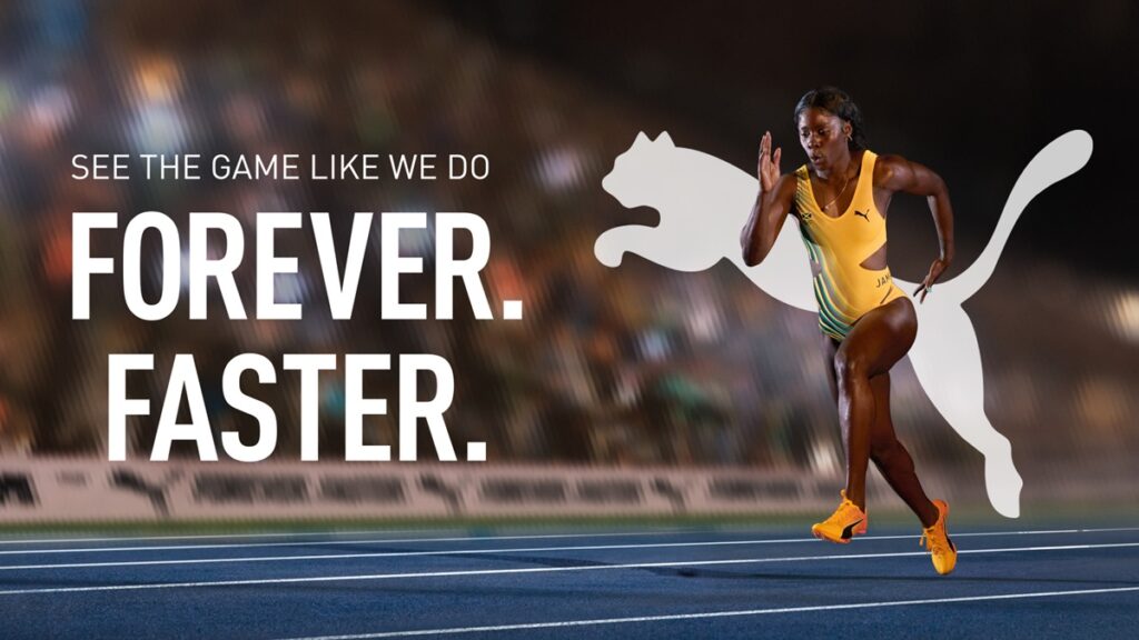 PUMA-FOREVER-FASTER_BRAND-CAMPAIGN_Shericka-Jackson-1024x576 PUMA, la brand campaign che rafforza la sports performance 