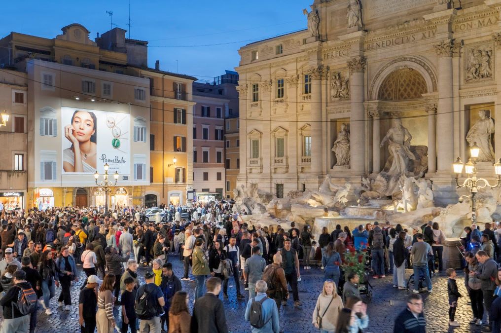 pomellato-Roma Roma, Fontana di Trevi: Pomellato inaugura il nuovo impianto