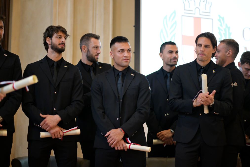 DAN_5089 Inter, Milano: consegnato l'Ambrogino d'oro alla squadra. Le foto