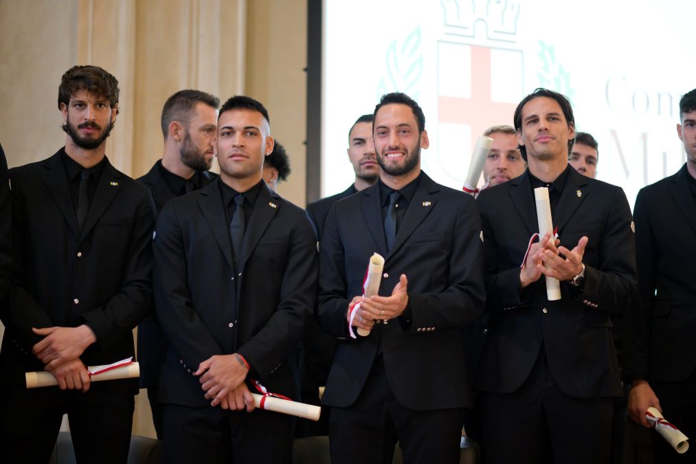 DAN_5114 Inter, Milano: consegnato l'Ambrogino d'oro alla squadra. Le foto