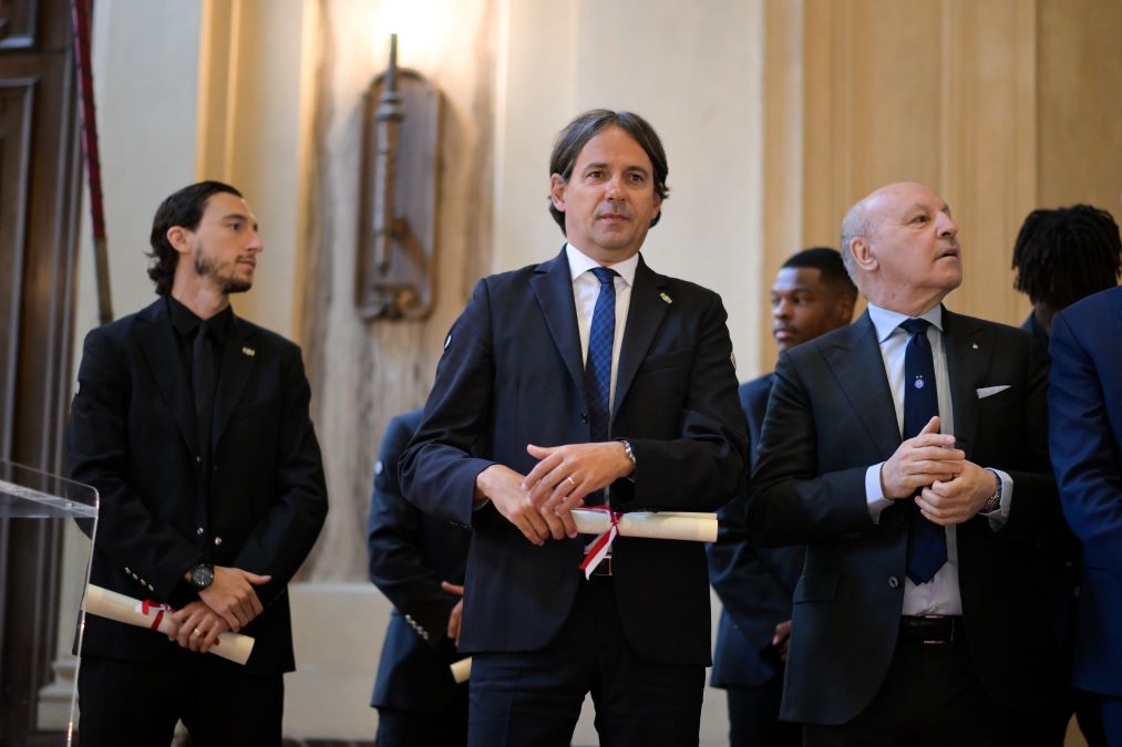DAN_5126 Inter, Milano: consegnato l'Ambrogino d'oro alla squadra. Le foto