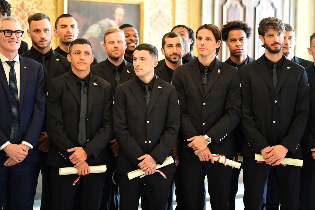 MIA_7668 Inter, Milano: consegnato l'Ambrogino d'oro alla squadra. Le foto