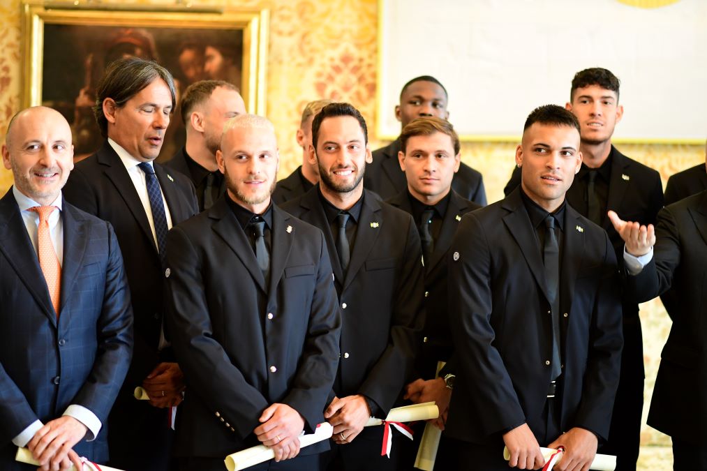 MIA_7673 Inter, Milano: consegnato l'Ambrogino d'oro alla squadra. Le foto