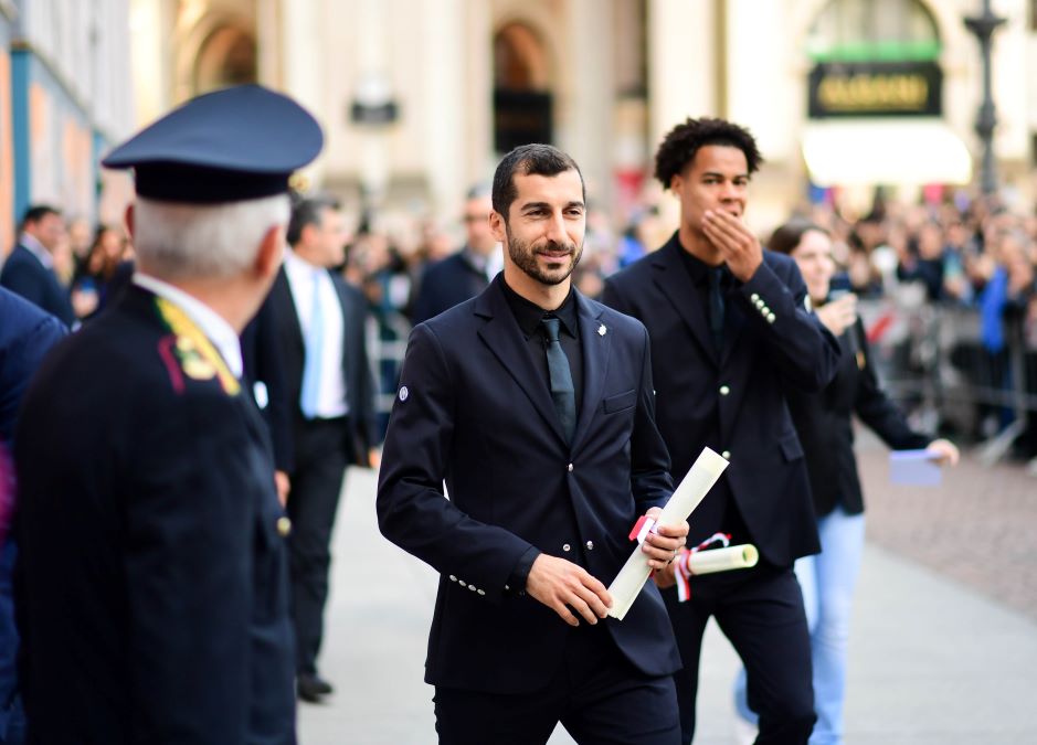 MIA_7768 Inter, Milano: consegnato l'Ambrogino d'oro alla squadra. Le foto