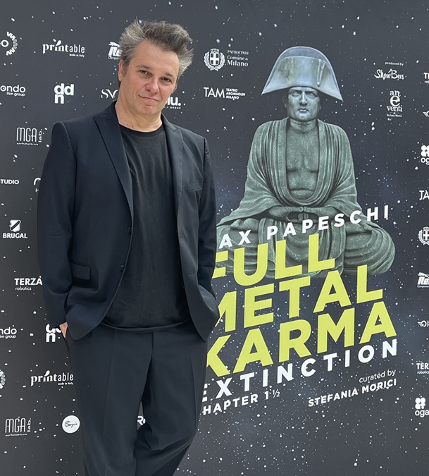 MaxPapeschi Full Metal Karma di Max Papeschi all'Arcimboldi sino al 5 giugno