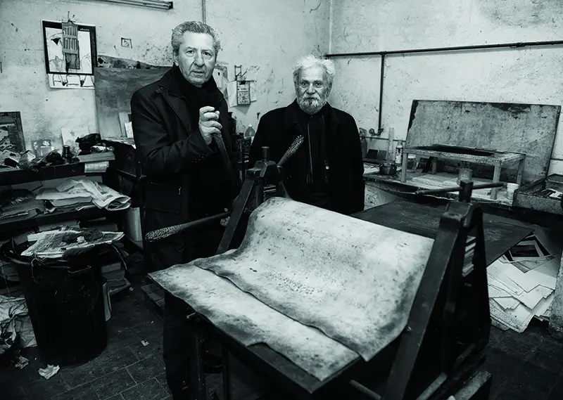 antonio-avella-e-v-sgambati-laboratorio Arte di sera, anteprima de il Laboratorio, di Pasquale Napolitano
