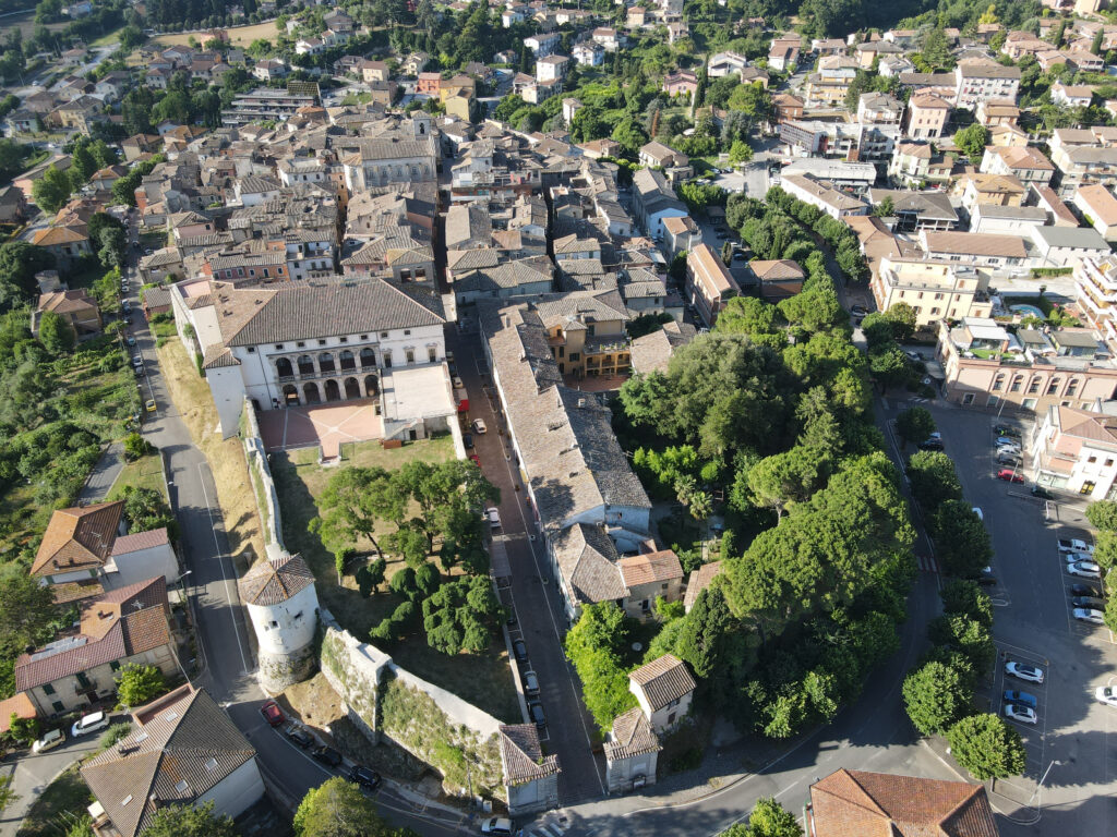 Acquasparta-aerea-1024x768 Note a Margine – Festival delle Parole" - Dal 22 al 25 maggio 2025 ad Acquasparta, in Umbria