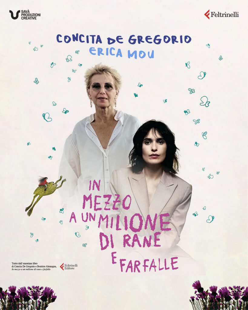 Inmezzoaunmilione-2-819x1024 CONCITA DE GREGORIO ed ERICA MOUIN IN MEZZO A UN MILIONE DI RANE E FARFALLE
