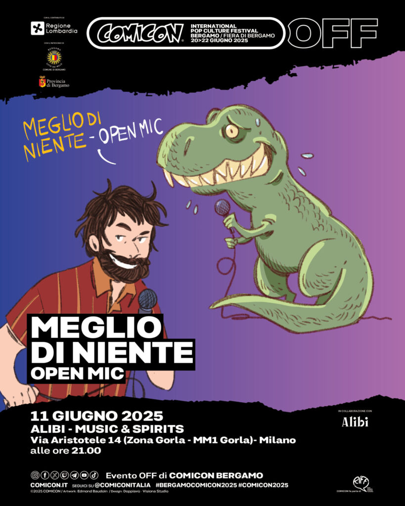 CCBG25_Loca_Open-mic_1080x1350-819x1024 COMICON Bergamo (20-22 giugno) | Tutte le mostre e il programma OFF