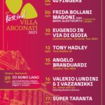  37° edizione del FESTIVAL DI VILLA ARCONATI il posto della musica possibile. 
