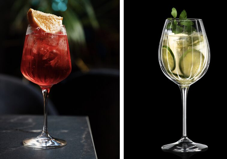 1-2-2 Vetrina d'estate di RCR: cocktail e bicchiere, un'accoppiata vincente