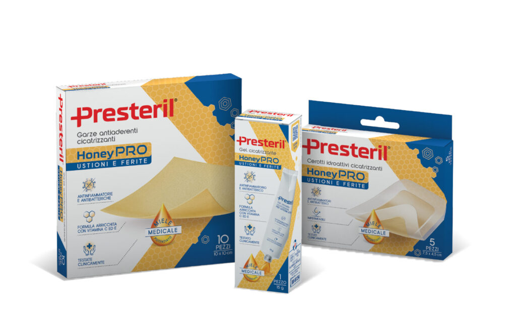 HONEYPRO-copia-1024x651 Novità: HoneyPRO di Presteril, a base del miele potenziato, per una cicatrizzazione rapida di ustioni e ferite