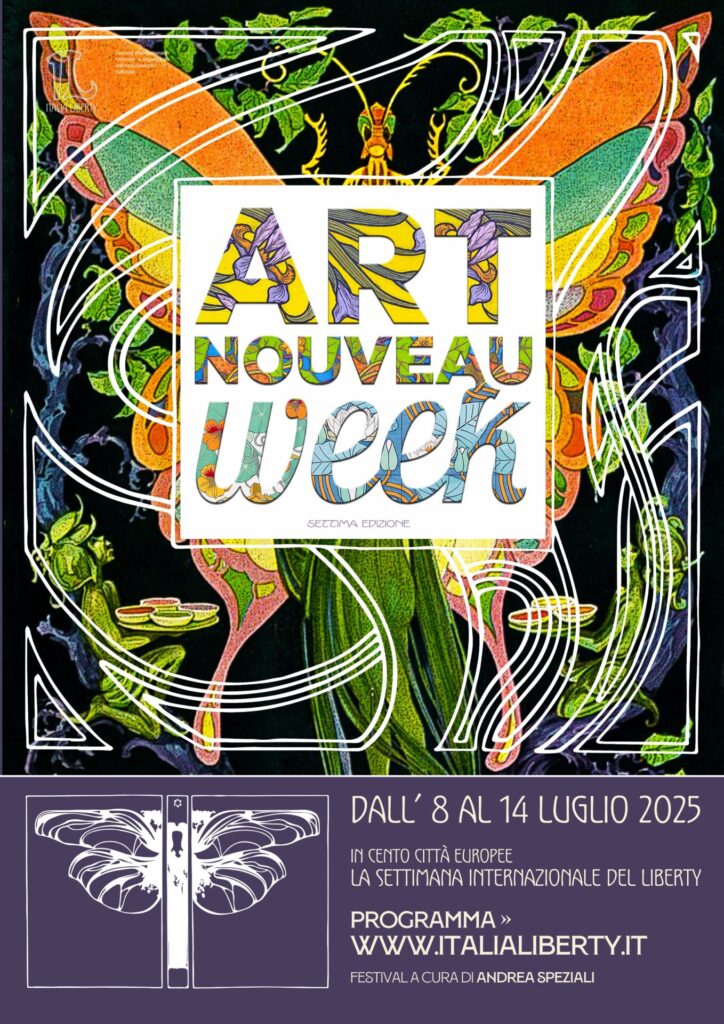 Locandina-A4-Art-Nouveau-Week-724x1024 Arriva in 70 città italiane il festival Art Nouveau week, una settimana alla scoperta del bello tra viaggi e cultura