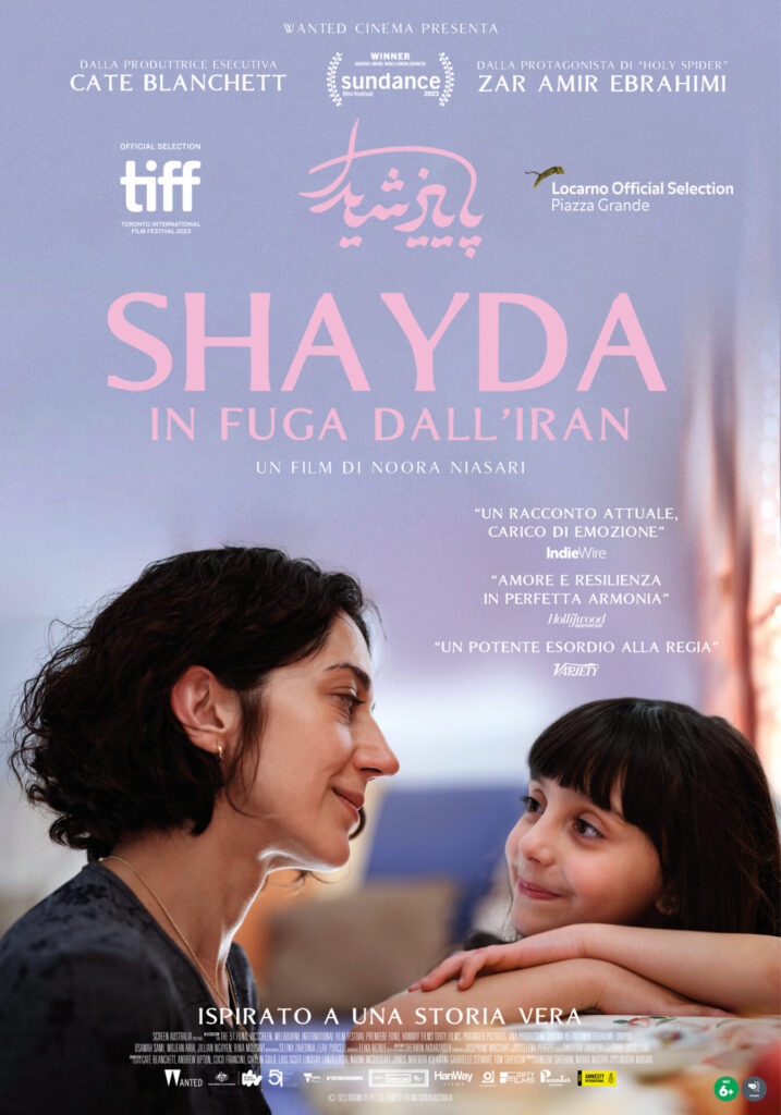 Shayda_Poster-ITA-web-717x1024 LA PRIMA CLIP DI SHAYDA - DAL 10 LUGLIO AL CINEMA CON IL PATROCINIO DI AMNESTY INTERNATIONAL ITALIA