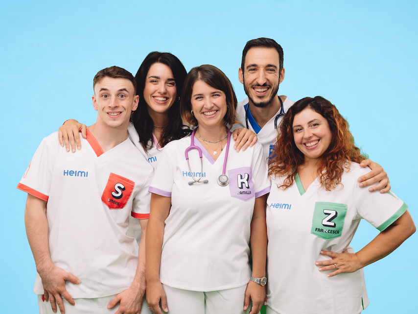 HEIMI_foto-Team HEIMI DEBUTTA A TEATRO con HEIMI GAMES! SALUTE A VOI CHE ENTRATE - DAL 14 GENNAIO